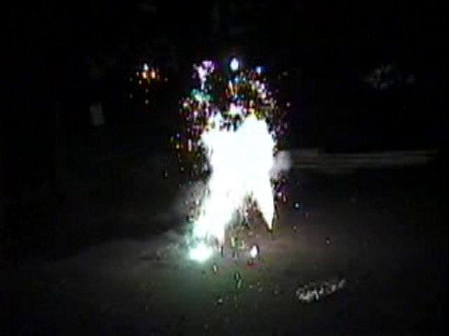 fireworks...