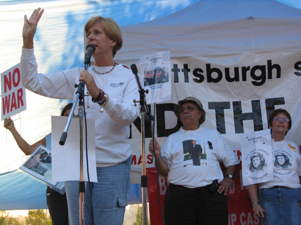 Cindy Sheehan...