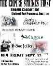 the empire strikes first - concert to end the war, benefit for UFPJ