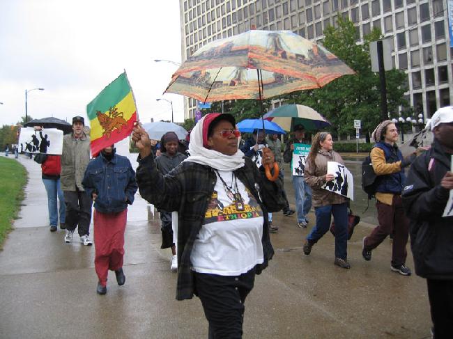 marching...