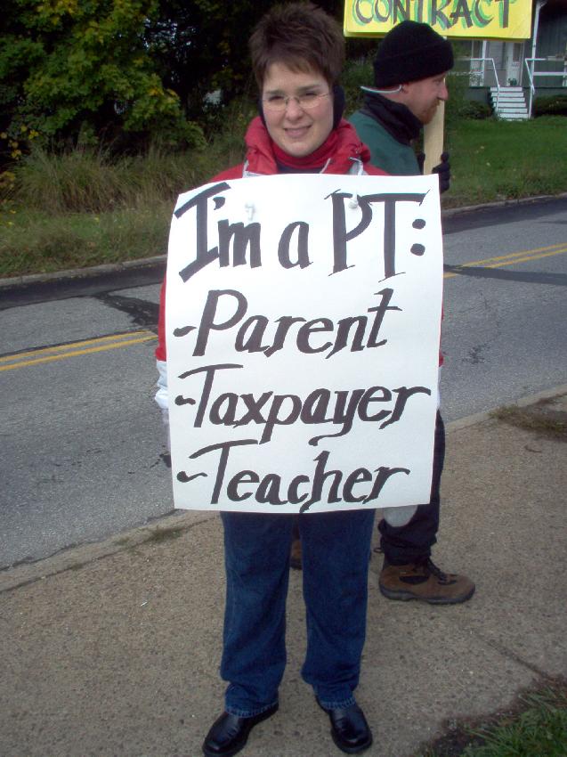 The sign says it all...