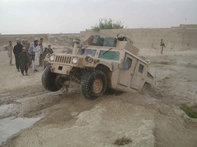 Crossing a mud pit i...