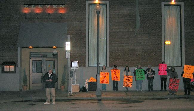 VFA Protesters at El...