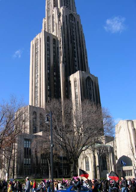 More marchers and th...