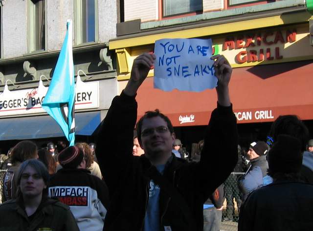 Those secret cameras...