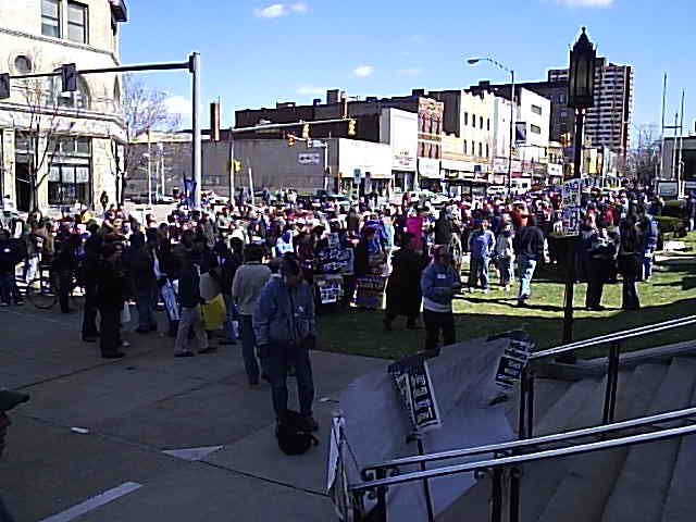 Rally Crowd...