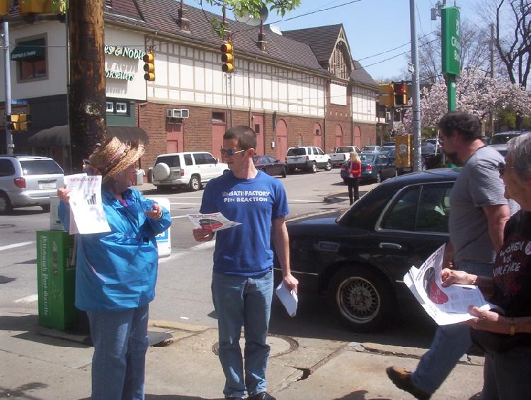 Tax Day Action in Sq...