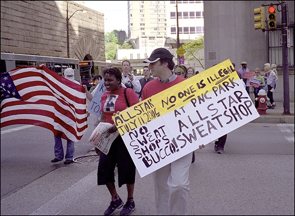 no sweat shops for b...