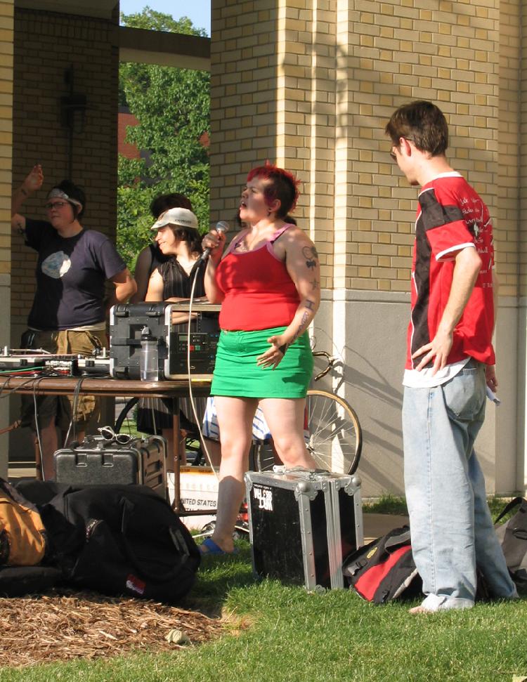 Opening performance...
