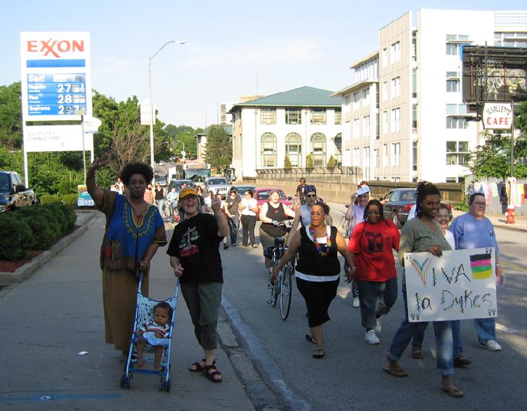 more marching...