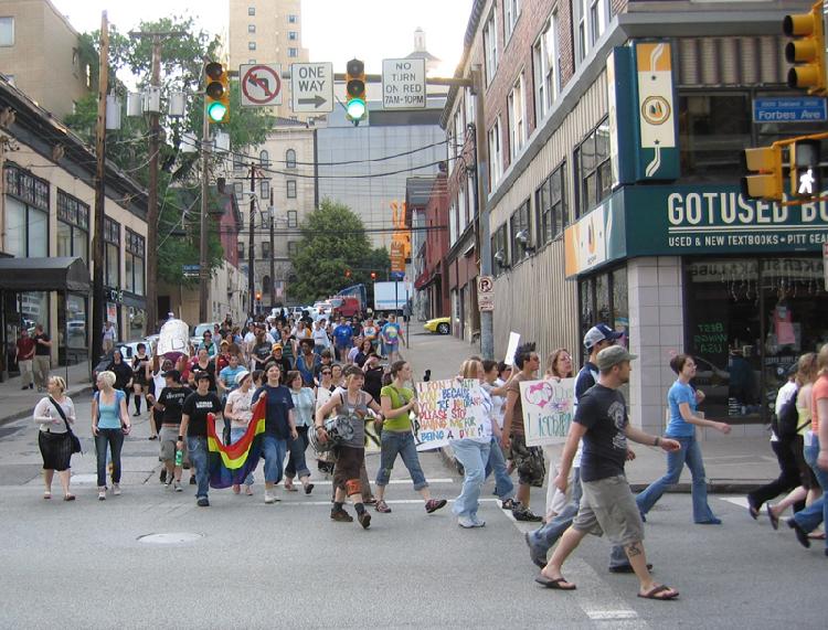 and more marching...