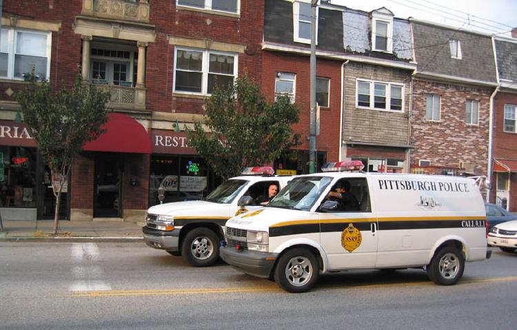 double cop car line...