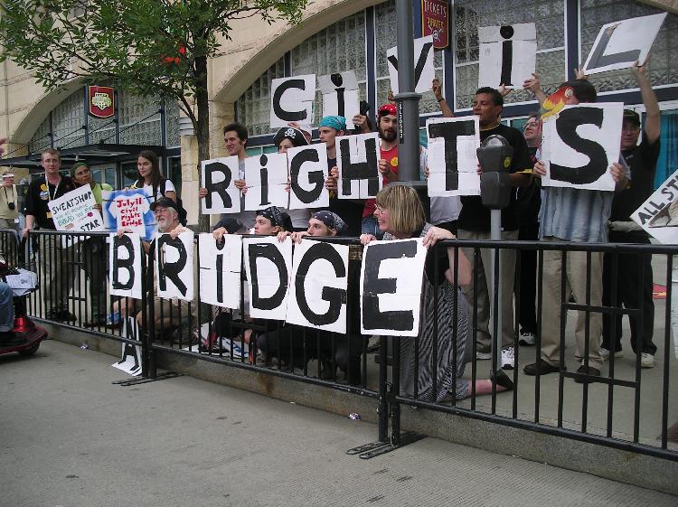 civil rights bridge...