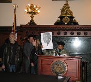 French Arrive for Mumia!  Protest Thurs., by Hans Bennett