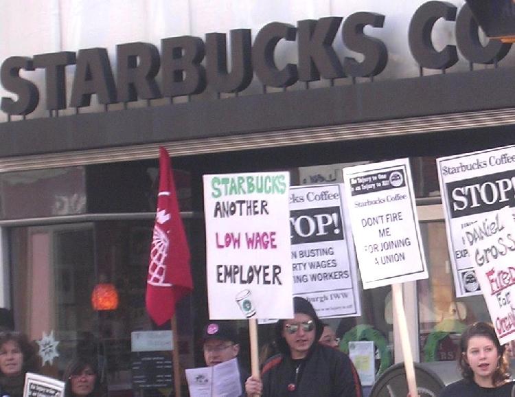 IWW Pickets...