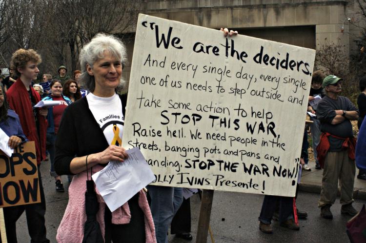 We are the deciders...