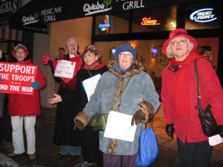 raging grannies...