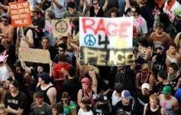 Denver Diaries - Report on Iraq Vets and Rage Against the Machine Concert and March