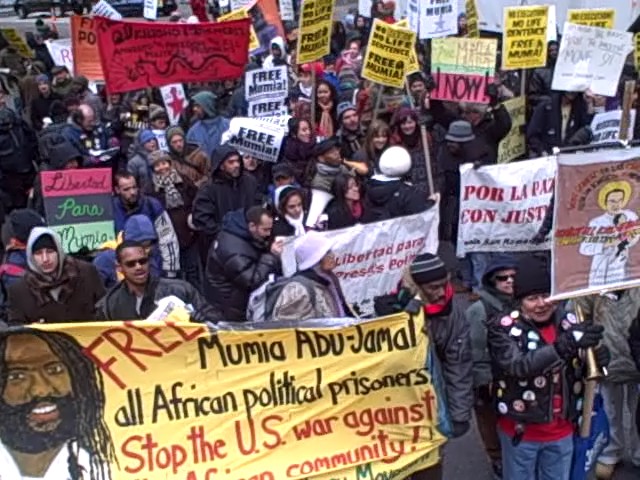 Mumia Abu-Jamal face...