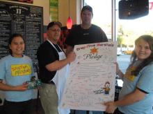 YOUNG MARSHALS SPREAD THE TRUTH ABOUT DRUGS