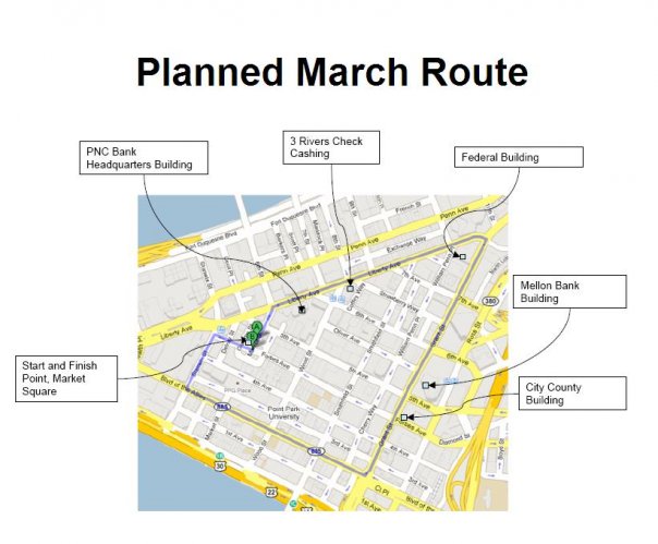 March Route...