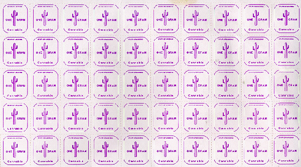 Marijuana tax stamps...