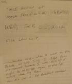 false arrest at Mesa Presidential Debate