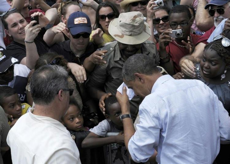 OBAMA VISITS PITTSBU...