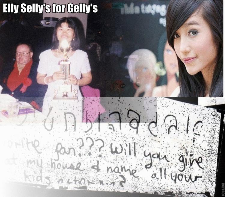 Elly's a sucker for ...